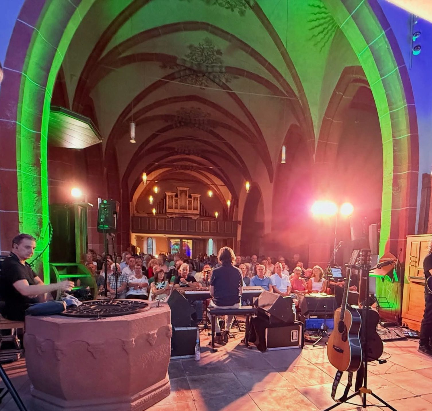 Ambientebeleuchtung Konzert Ortenberg